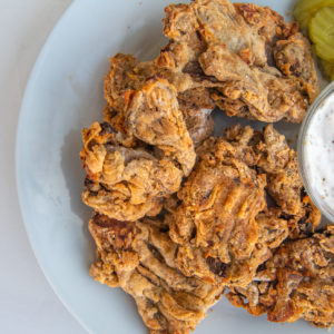 vegan fried chicken with an air fryer