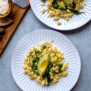 Tofu scramble breakfast