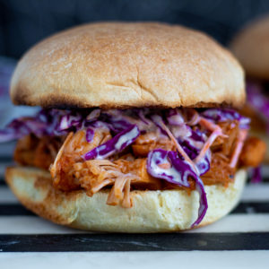 BBQ Jackfruit Pulled Pork Sandwich