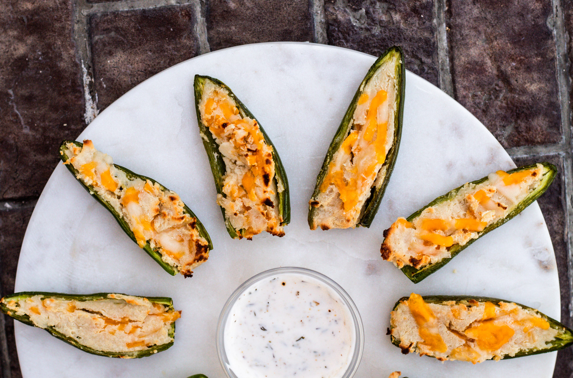 Vegan Jalapeno Poppers