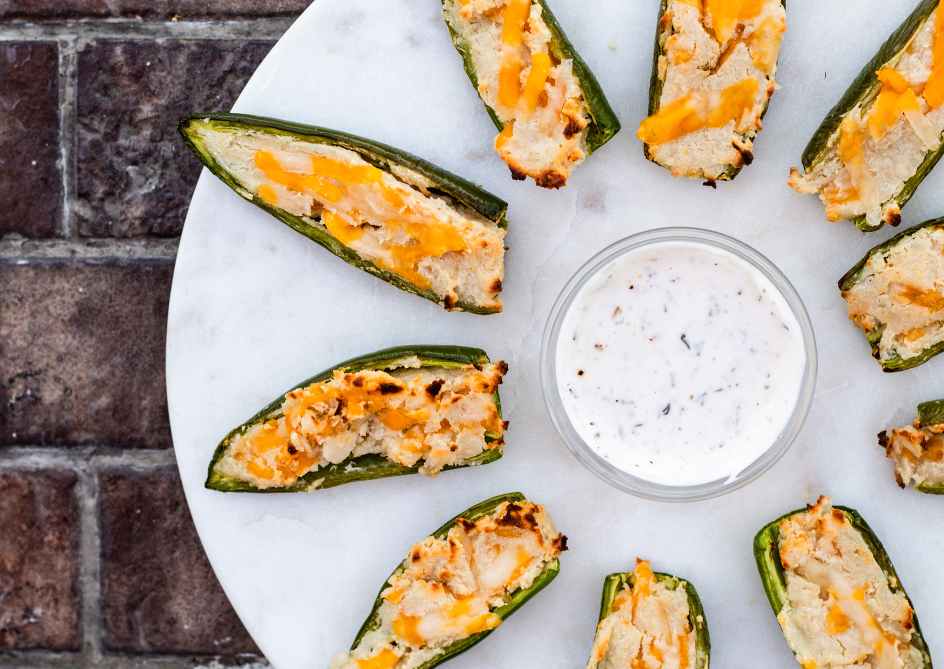 Vegan Jalapeno Poppers