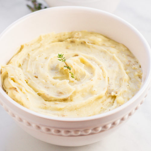 Creamiest vegan mashed potatoes