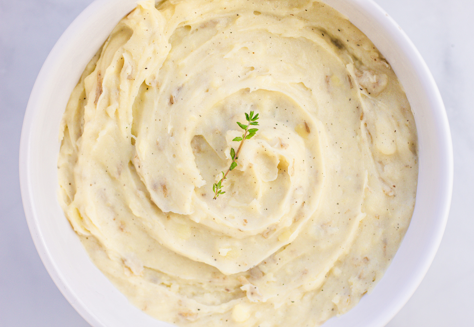 Creamiest vegan mashed potatoes