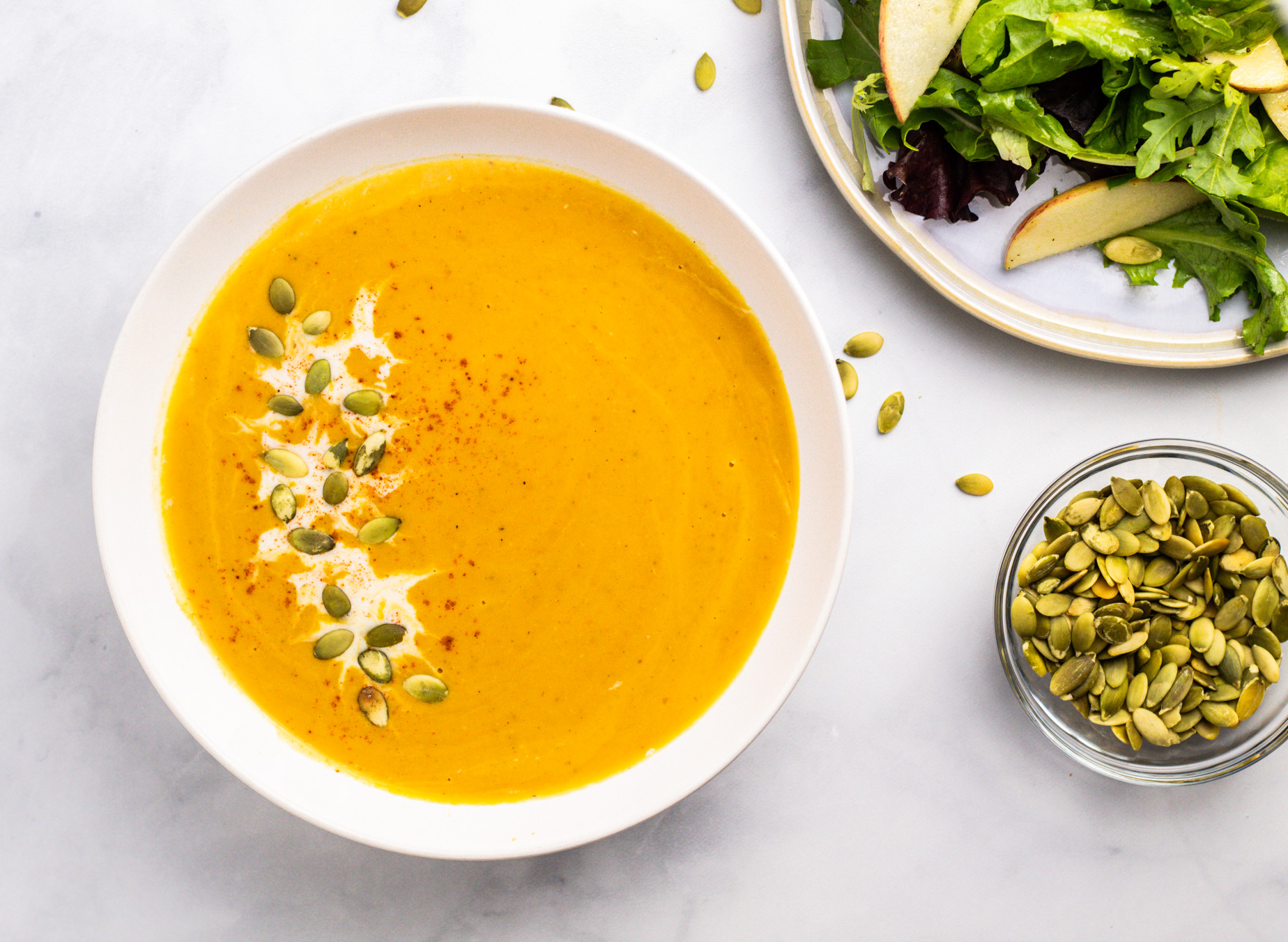 Easiest Pumpkin Soup vegan