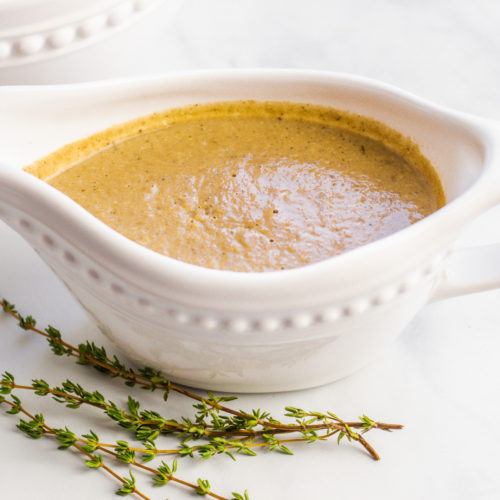 Easy vegan gravy