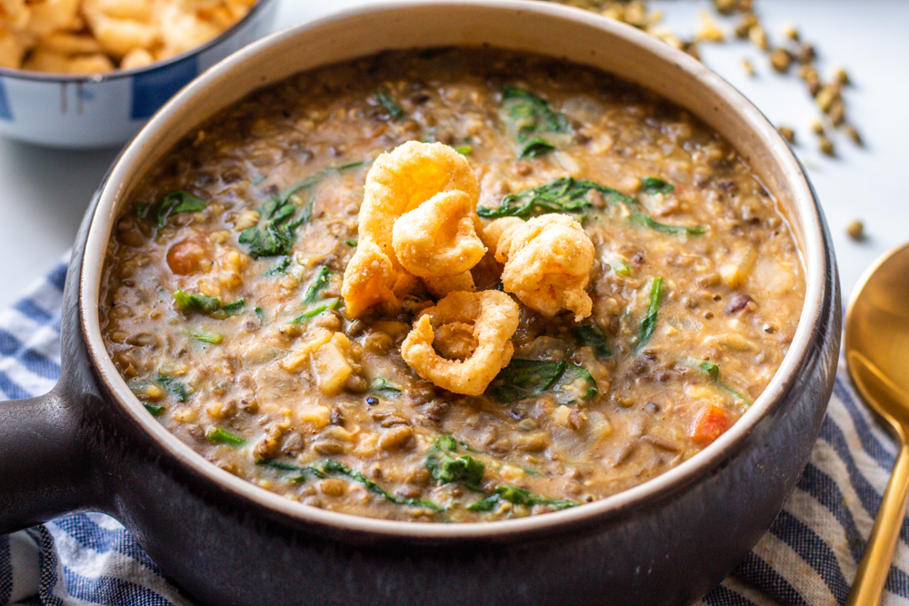 Vegan Mung Bean Soup Ginisiang Munggo Filipino